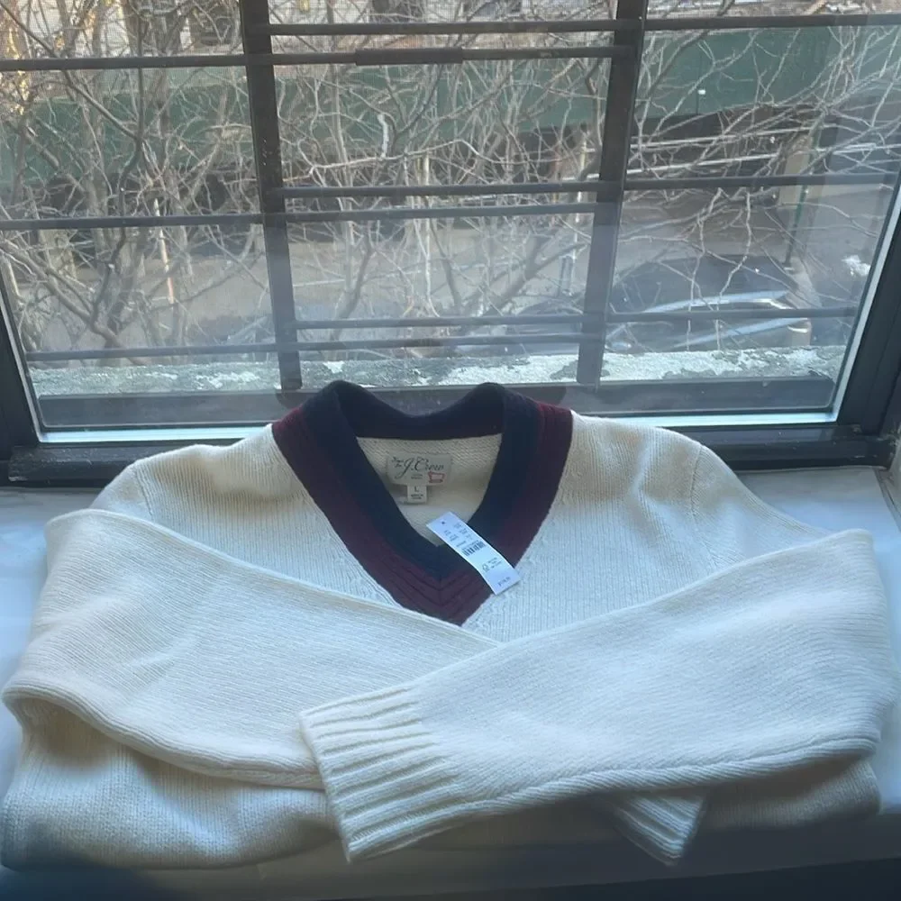 ❤️ Men’s Classic 100% Wool Sweater | L